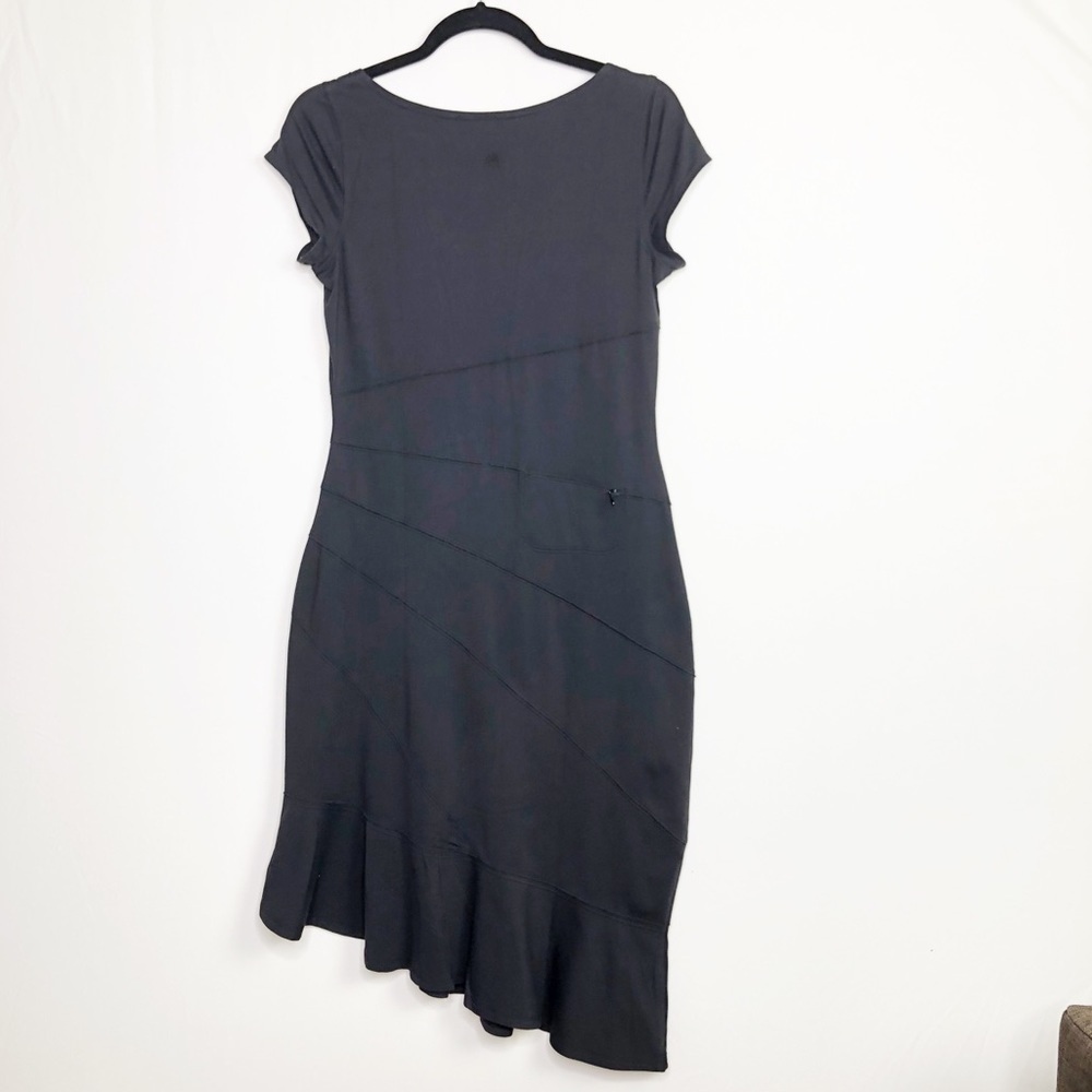 ATHLETA small Black T-shirt dress - Picture 8 of 9